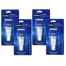 Vaseline Lip Therapy Lip Balm Tube, Advanced Healing Lip Moisturizer, 0.35 oz