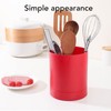 Utensil Holder, 360 Degree Rotating PP Chopstick Basket, Tableware Storage