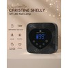 CHRISTINE SHELLY UV LED Nail Lamp 72W Rechargeable Sparkly Wireless