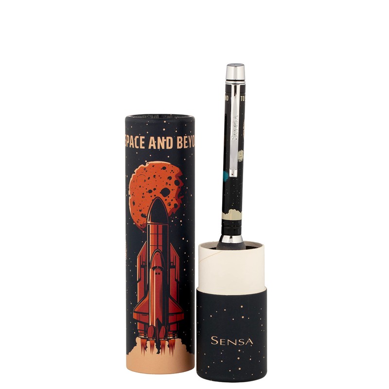 Sensa "SPACE Classic Retractable Ballpoint Pen (Space Rocket)
