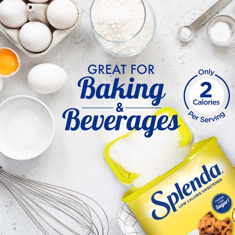 SPLENDA No Calorie Sweetener Granulated (75g - 3 Pack)
