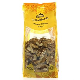 SUMA PREPACKS | Walnuts - Light Halves | 1 x 250g (UK)