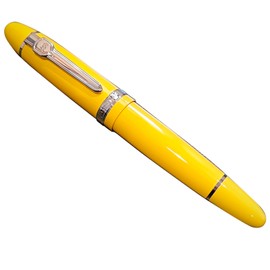 JH159 Rollerball and Ballpoint Pens (Yellow+Gold Clip)