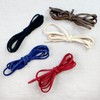 Suede Cord Brown Leather Cord Accessory Parts Bracelet Necklace Handmade