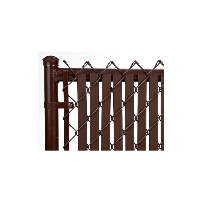 Tube Slats Made in America Privacy Inserts for Chain-Link Fence,