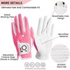 FINGER TEN Womens Golf Glove Right Handed Golfer Left Hand