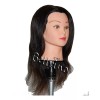 Bellrino Maniqui Cabeza Cabello Natural Marron Oscuro 48 Cm Bellrino