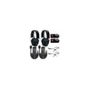 Walker's Razor Slim Electronic Shooting Muffs (Light Teal, 2-Pack) Bundle