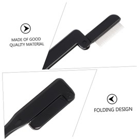 Baluue 3sets Stainless Steel Eyebrow Brush Comb Set for Women Gentle Lash and Brow Grooming Easy Clean 3pcs*3