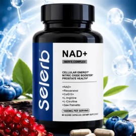 Nad+ Hombre Con Citrulina Coq10 Resveratrol 1000 Mg 60 Caps