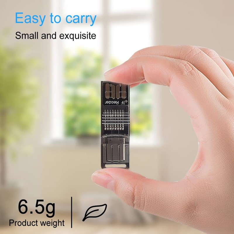 Micro SD/TF Card Reader, USB C to Micro SD Memory