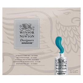 Winsor & Newton Designer Gouache Introductory Set 10 x 14ml tubes