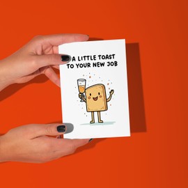 LimaLima Leaving Card For Colleagues Funny Congratulations On Your New Job Sorry To See You Leave For Men Women Work Bestie