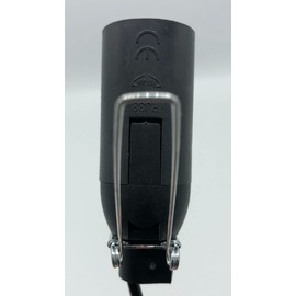 SPHIRES Salt Lamp Replacement Electric Cable 2 Metal Clip On/Off Switch Himalayan Salt Lamps Wire Spare Black 3-Pin UK Plug CE Certified Cable (Black)