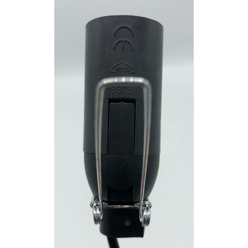SPHIRES Salt Lamp Replacement Electric Cable 2 Metal Clip On/Off