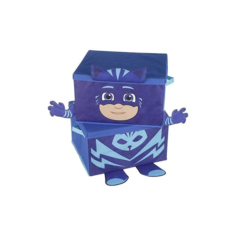 Idea Nuova PJ Mask Catboy Figural 2 Piece Stackable Toy