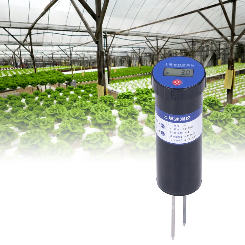PH Soil Tester Excellent Corrosion Resistance Soil Fertility Nutrient Meter