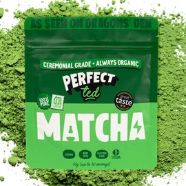 Perfect Ted Organic Matcha Powder | 30g | Ceremonial Grade | Single-Origin Uji, Japan | Organic Matcha Latte Powder