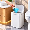 15L Touchless Trash Can for Home – Automatic Sensor Lid