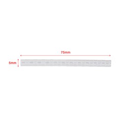 RAYWE 24PCS Bicycle Bike Wheel Spokes Reflective Sticks Tube Safe Cycling Spoke Reflector Safety Clip Wheel Reflective Tube Bicycle Decoration Light 75mm