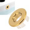 Hyuduo Tub Overflow Cover Trim Ring, Sanitary Bathroom Ceramic Sink