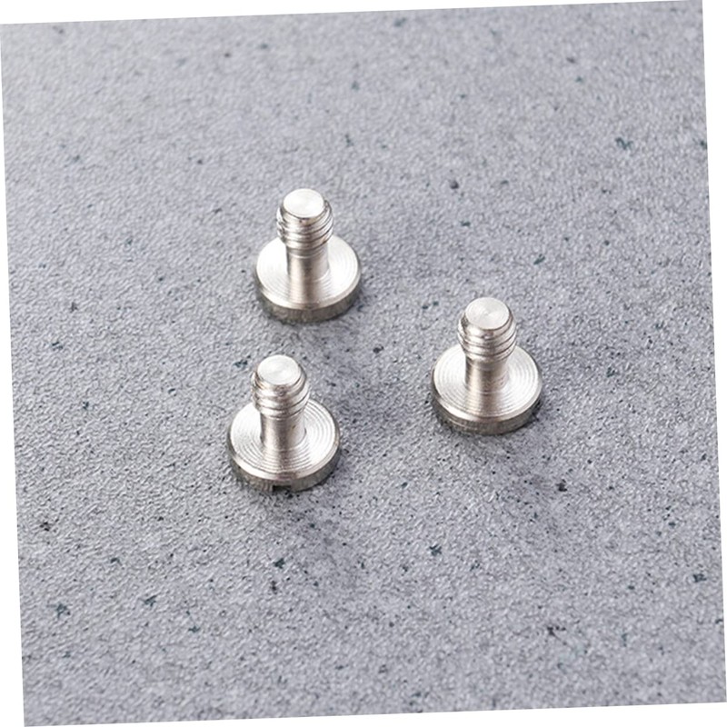 Gadpiparty 8pcs Tripod Mounting Screws Durable Camera Screw for Quick