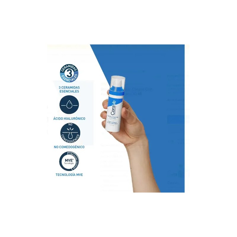 2pack Serum Hidratante Cerave Con Ácido Hialurónico 30 Ml