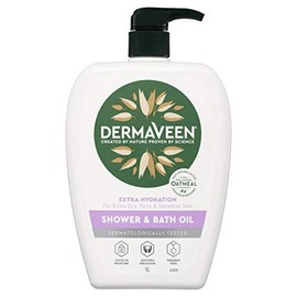 DermaVeen Shower & Bath Oil 1 Litre