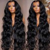 Wgfd 13x6 Lace Front Wigs Human Hair 180% Density Body
