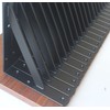 20 Pack L8 x H 6" Black Heavy Duty Shelf