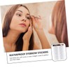 BIUDECO Eyebrow Transfer Stickers Lasting Artificial Eyebrows Kit for Sparse