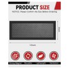 Byttlerom 6 Pack Vent Covers for Home Floor Vent Covers
