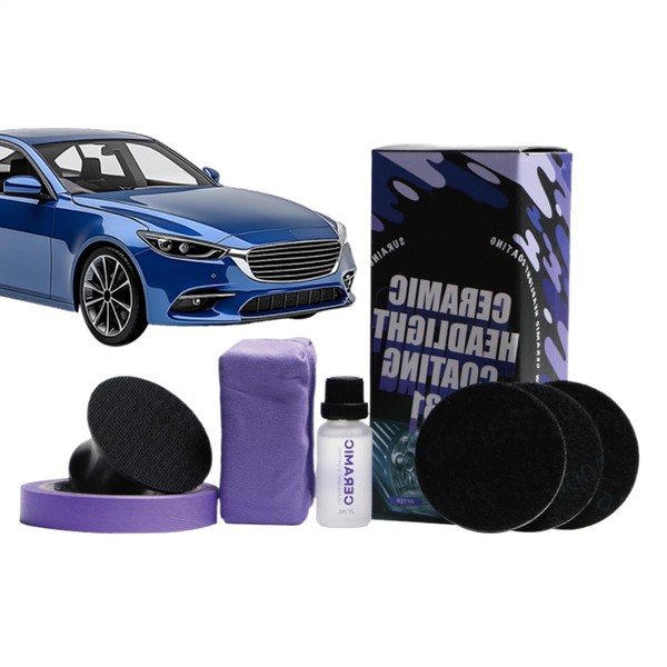 Restore Car Headlight Liquid,20ml Restoration Headlight Scratch Fluid Condensed -