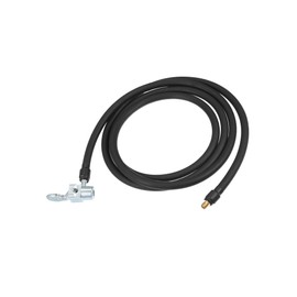 Partuto 200cm 79" Car Tire Air Inflator Extension Hose Quick Connect Black Replacement