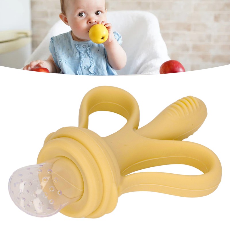 Fruit Food Feeder Pacifier Silicone Safe Reduce Soreness Feeder Teething