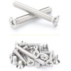 ANSIEDIO M5 Phillips Flat Head Machine Screws Bolts Stainless Steel