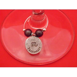 Libby's Market Place Scorpio Zodiac Star Sign Gifts Glass Charm