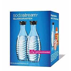FlyBanboo SodaStream Duopack / 1047200490 Carafe en verre 2 x 0,6 l Pour modèles Penguin et Crystal (Import Grande Bretagne) (2 Pack)