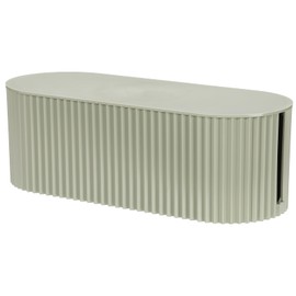 YOKIVE Cable Management Box, Cord Hider Organizer Decorative Strip Storage Box Desk Accessories for TV Computer Cords Home, Office, Gray Green