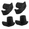 Healeved 12pcs Walker Ski Glides Anti- Nylon Foot Cushions for