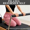 QCWN Non-Slip Pilates Reformer Mat Cover, 39" x 24" Pilates