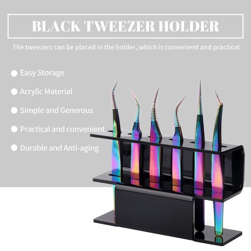 Lash Extension Supplies GEMERRY Tweezer Holder Tweezer Stand for Eyelash