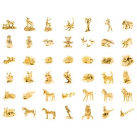 Donkey 22ct Gold Plated Made in England Animal Art Figure Collection