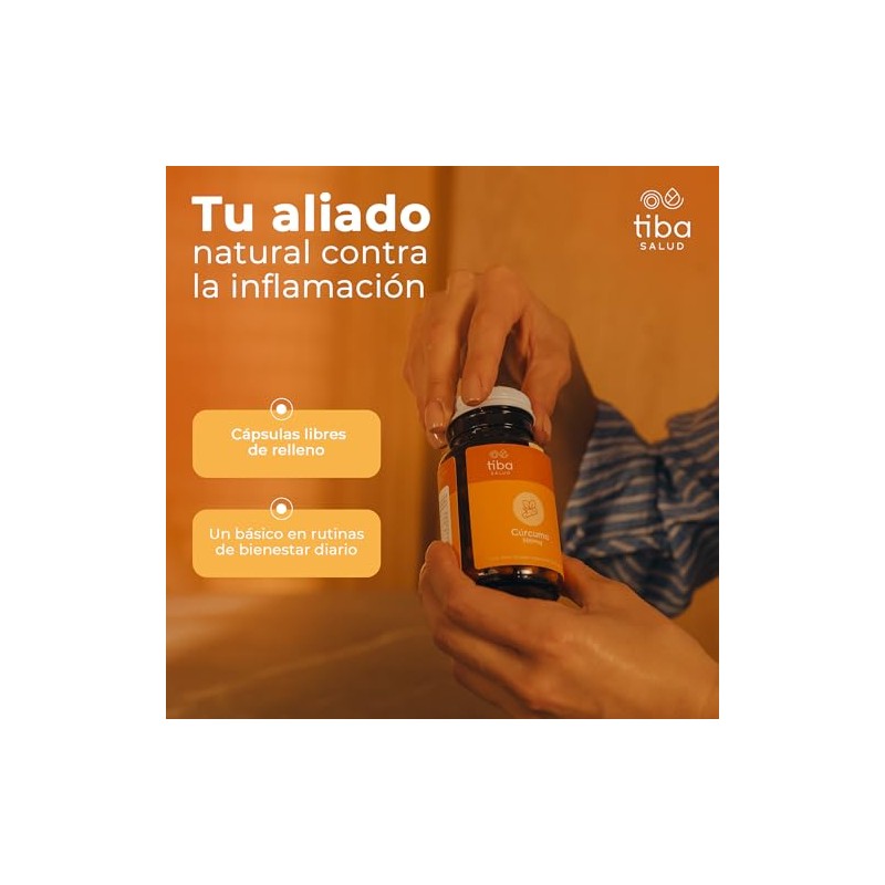 Cúrcuma 500 mg + Pimienta Negra DUO TIBA SALUD