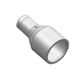 HiKOKI 376291 Dust Collector Connection Adapter for Tabletop Circular Saws, Black