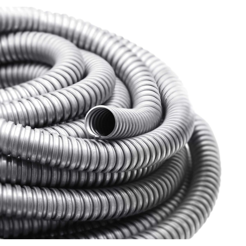 NIDAYE 50 ft 3/4 Inch Reduced Wall Flexible Metal Conduit,