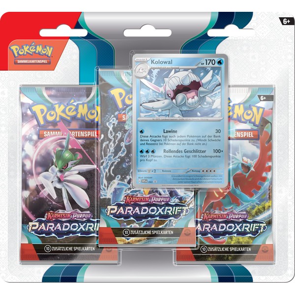 Pokémon - Trading Card Game: 3 Pack (Kolowhal) Crimson &