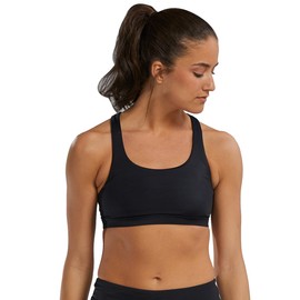 TYR Women's JoJo Bra Top for Swimming, Yoga, Fitness, and Workout Pitch Black