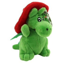 Sweety Toys 11353 Dragon Grisu Plush Toy Fire Brigade Mascot Plush Approx. 10 cm