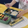 DOUEAT Portable Utensils Set Case with Fork, Spoon, Chopsticks; Reusable